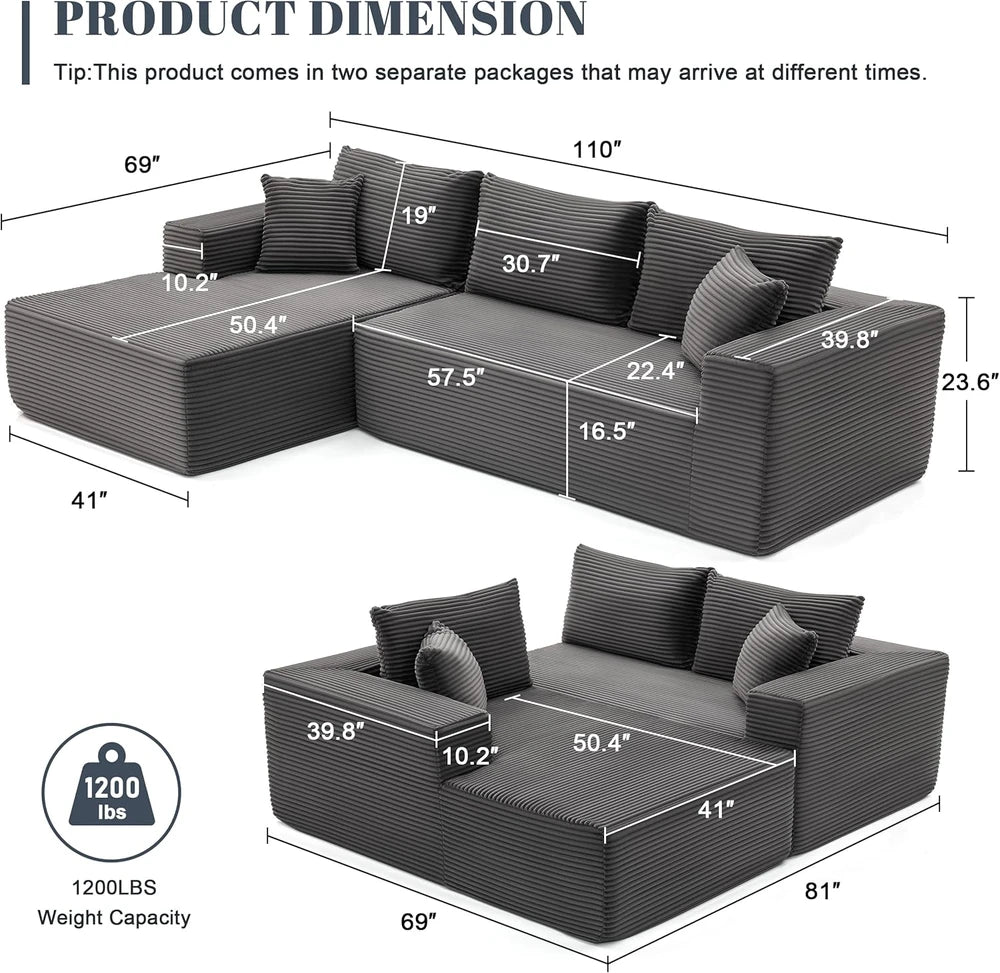 Boneless Cloud Sofa
